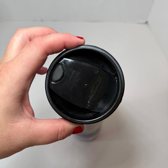 Vera Bradley Painted Feathers Print Travel Mug Coffee Cup - Picture 6 of 7